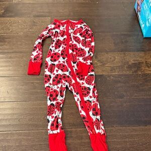 Little sleepies ladybug zippy